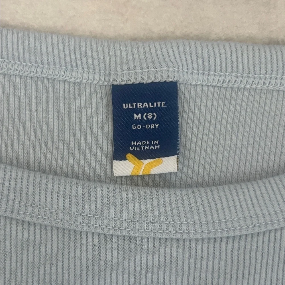 (242)Old Navy Soft Blue Long Sleeve Tee